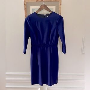 J.Crew Royal Purple Size 4 Sheath Dress